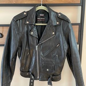 Leather jacket